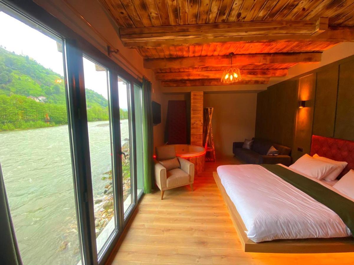 Heaven Vip Wooden Palace Bed and Breakfast Ardeşen Exterior foto