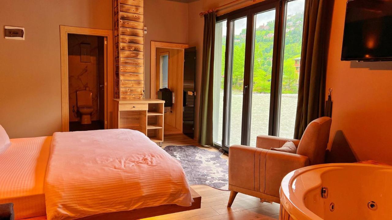 Heaven Vip Wooden Palace Bed and Breakfast Ardeşen Exterior foto