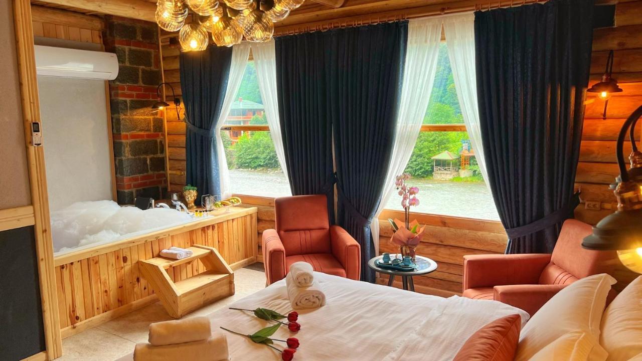 Heaven Vip Wooden Palace Bed and Breakfast Ardeşen Exterior foto
